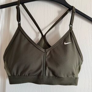 Nike Women's Khaki Sports Bra